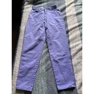 Bill Blass Women's Size 12 Purple Lilac Jeans Vintage 90s Retro Mom High Waist